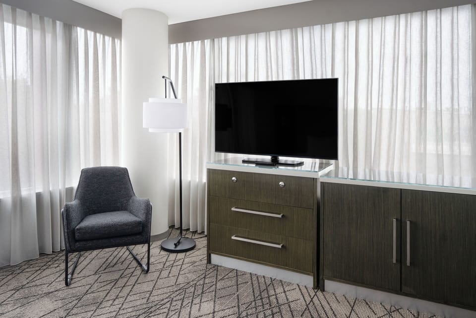 Suite, 1 King Bed with Sofa bed (One Bedroom) | In-room safe, desk, blackout drapes, iron/ironing board