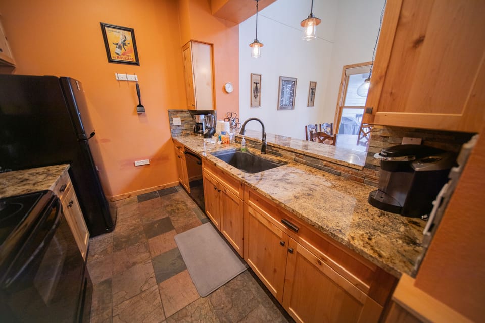 Spacious kitchen