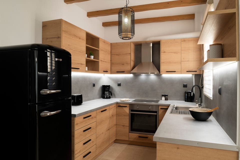 Zen Play Apartment, Near the beach-Kitchen