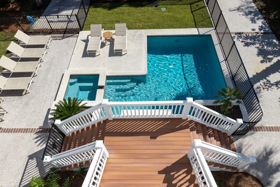 Overhead View From Front Porch