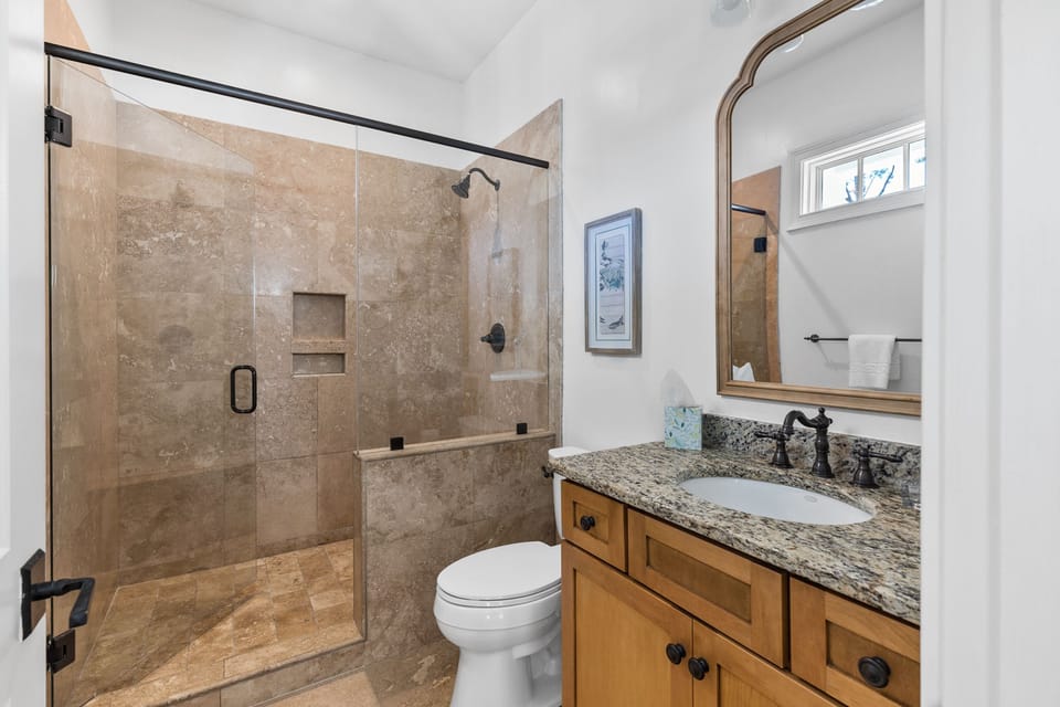 Full Bath off King Bedroom #2 Main Level