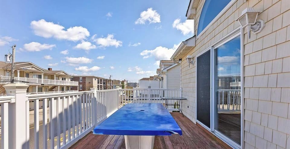 Beautiful deck to watch the Friday Night Fireworks from