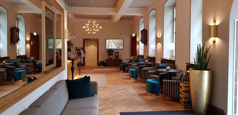 Lobby sitting area