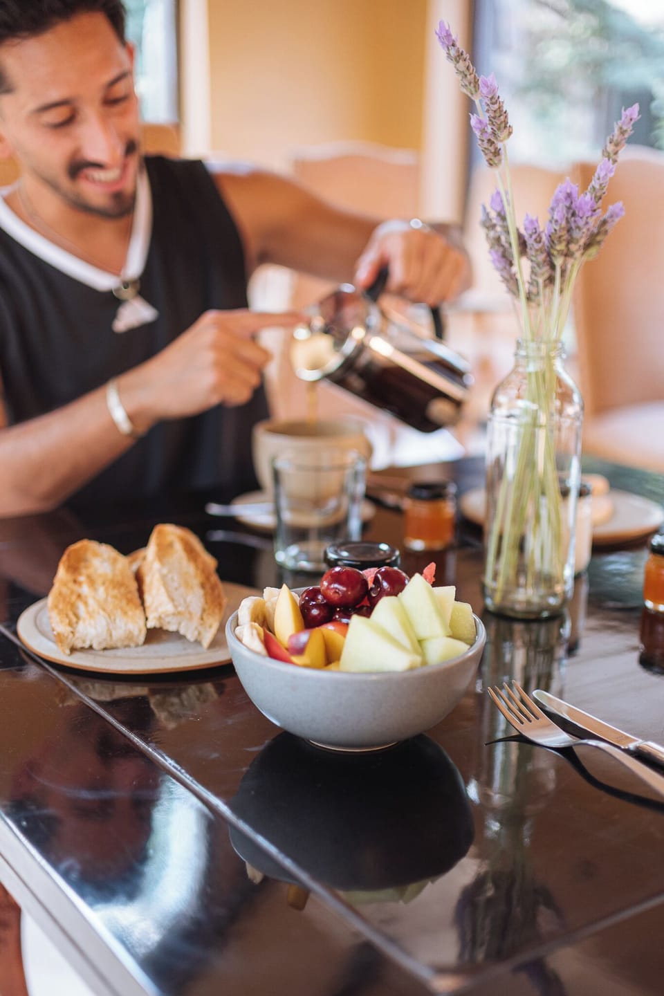 In-room dining