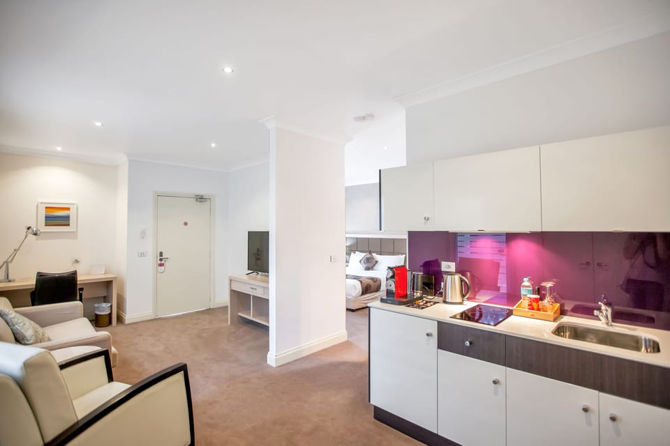 One Bedroom Apartment  | Minibar, desk, laptop workspace, soundproofing