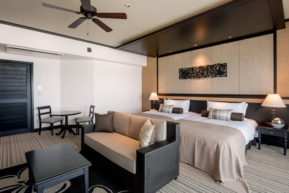 Corner Room, Ocean View, Non Smoking (5F-9F) | Premium bedding, in-room safe, blackout drapes
