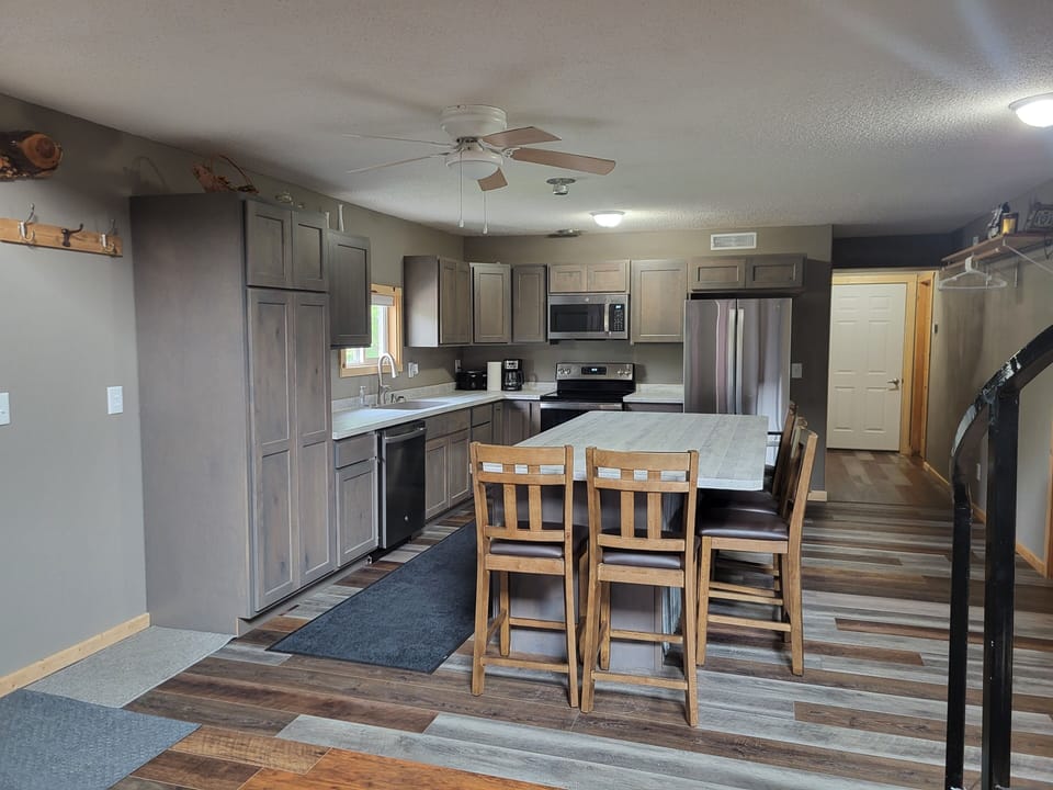 Kitchen and Hallway