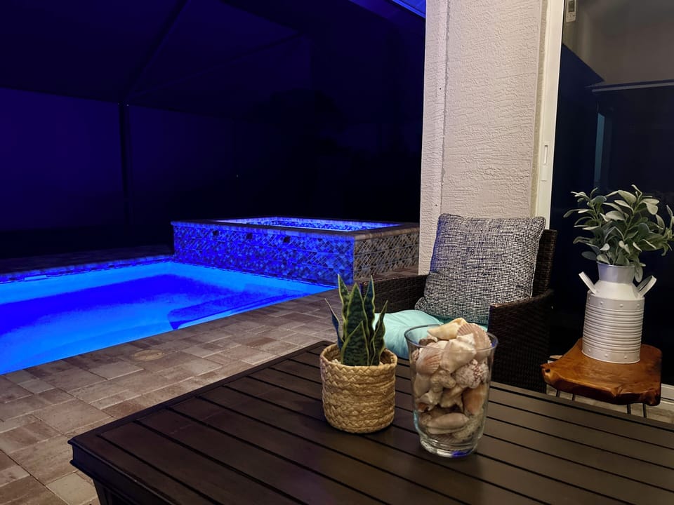 Enjoy the refreshing pool and soothing spa