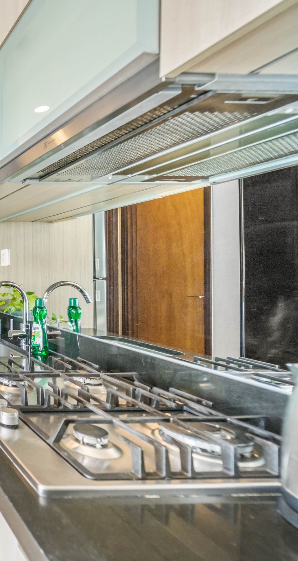 Apartment, 2 Bedrooms, Non Smoking, City View | Private kitchen | Fridge, microwave, oven, electric kettle