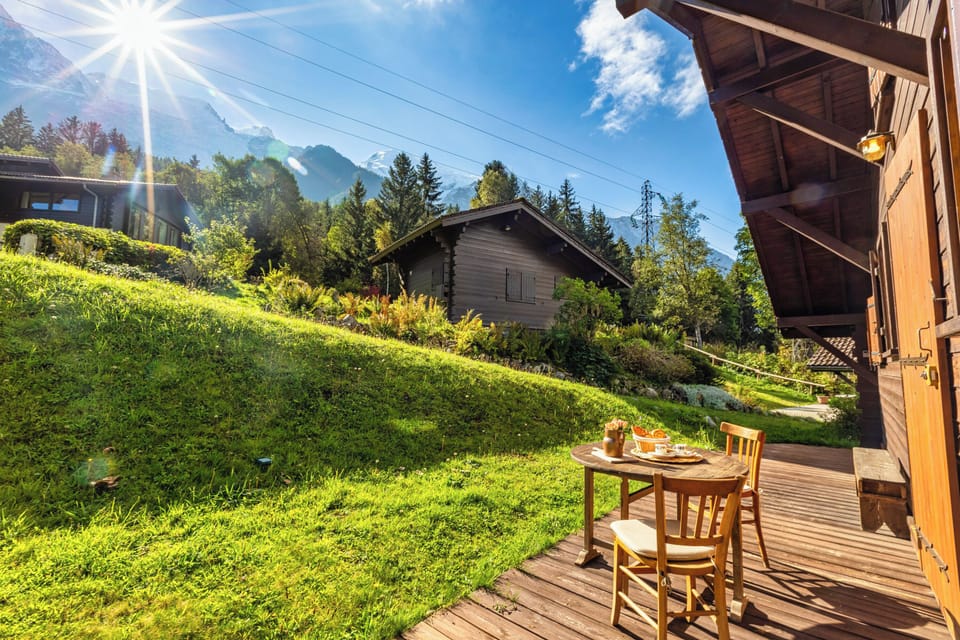 Terrace and shared garden
