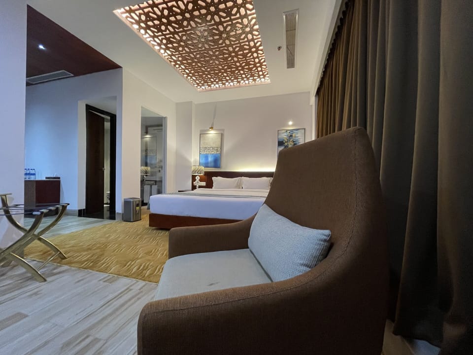 Presidential Suite | Egyptian cotton sheets, premium bedding, down comforters