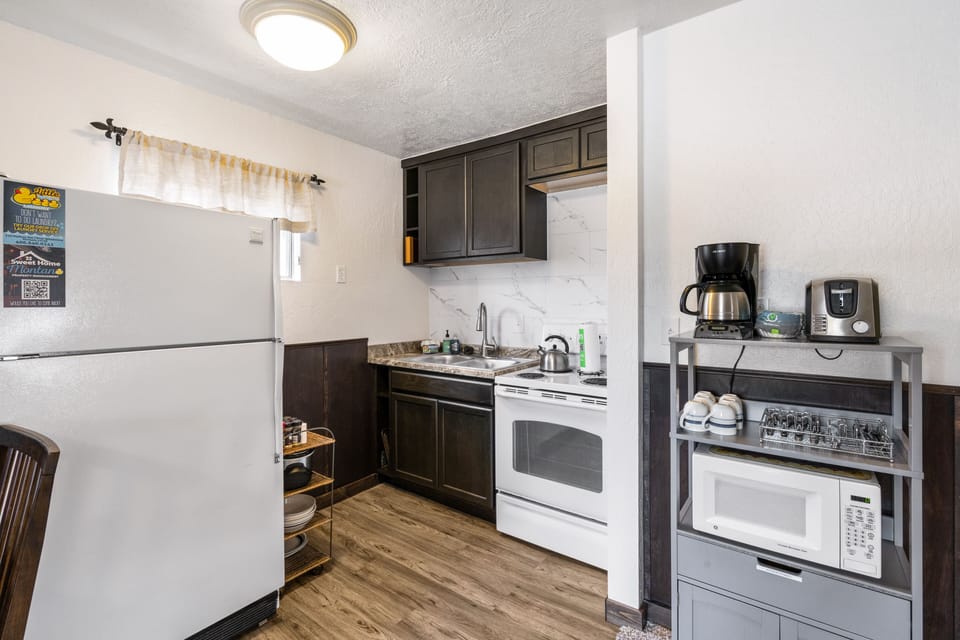 View of kitchen