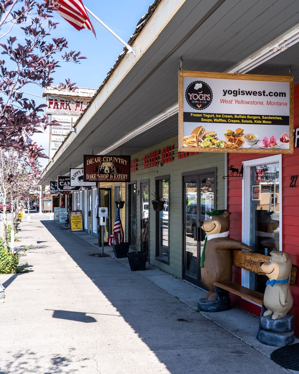 West Yellowstone Shopping