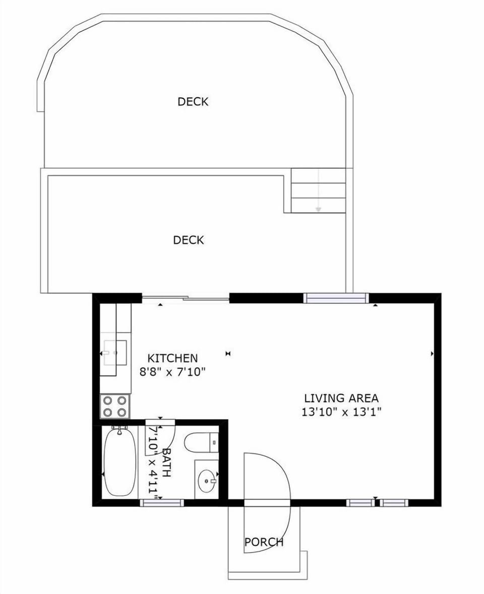 Guest House Floor Plan