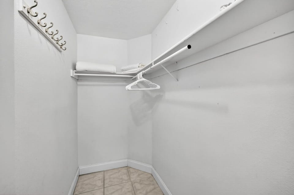 Plenty of closet space!