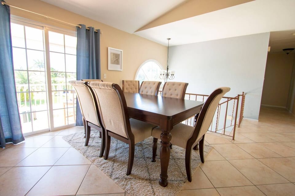 Dining area upstairs