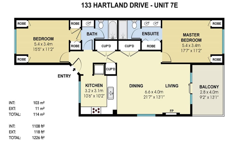 Richmond Park 7E - Floor Plan