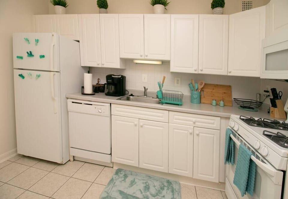 Cook in a fully equipped spacious kitchen.