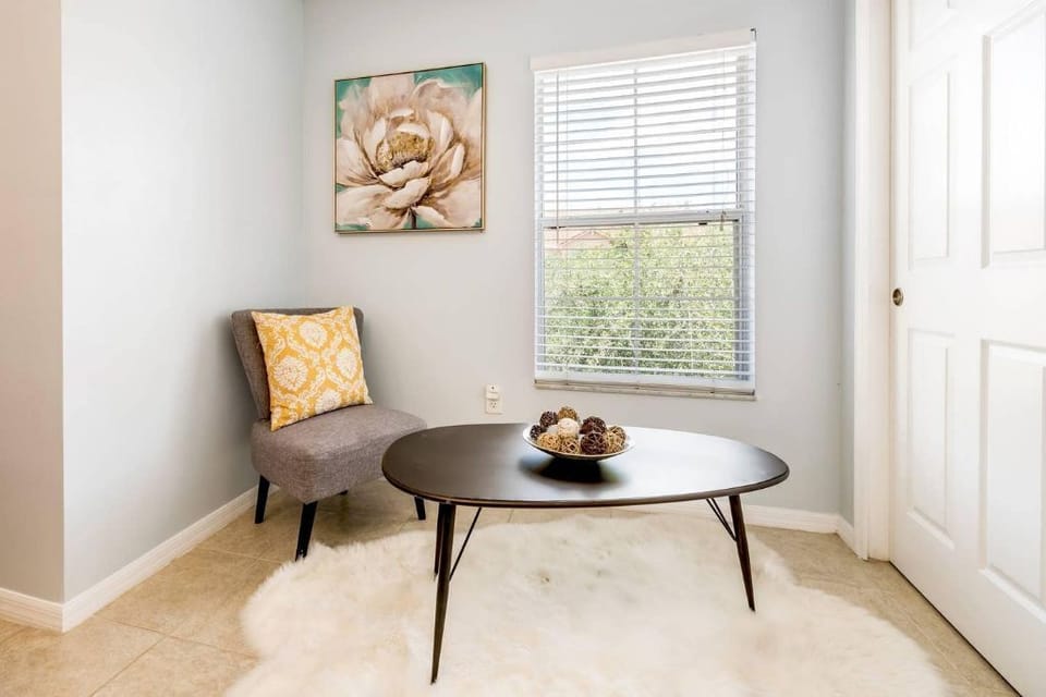 Main bedroom sitting area