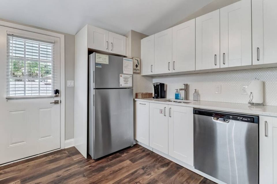 Fully stocked kitchen