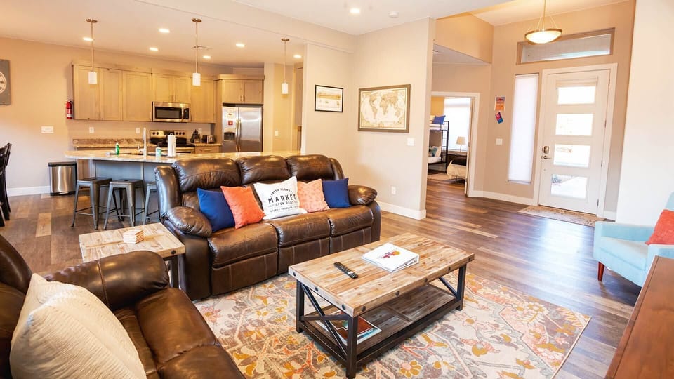 Everything is at your fingertips with the spacious open floor plan.