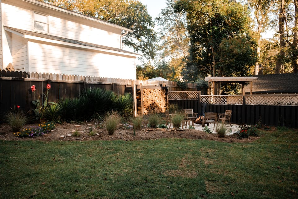 Back Yard with ample yard space