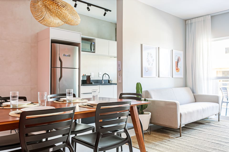 City Apartment | Living area | 32-inch LCD TV with digital channels, TV
