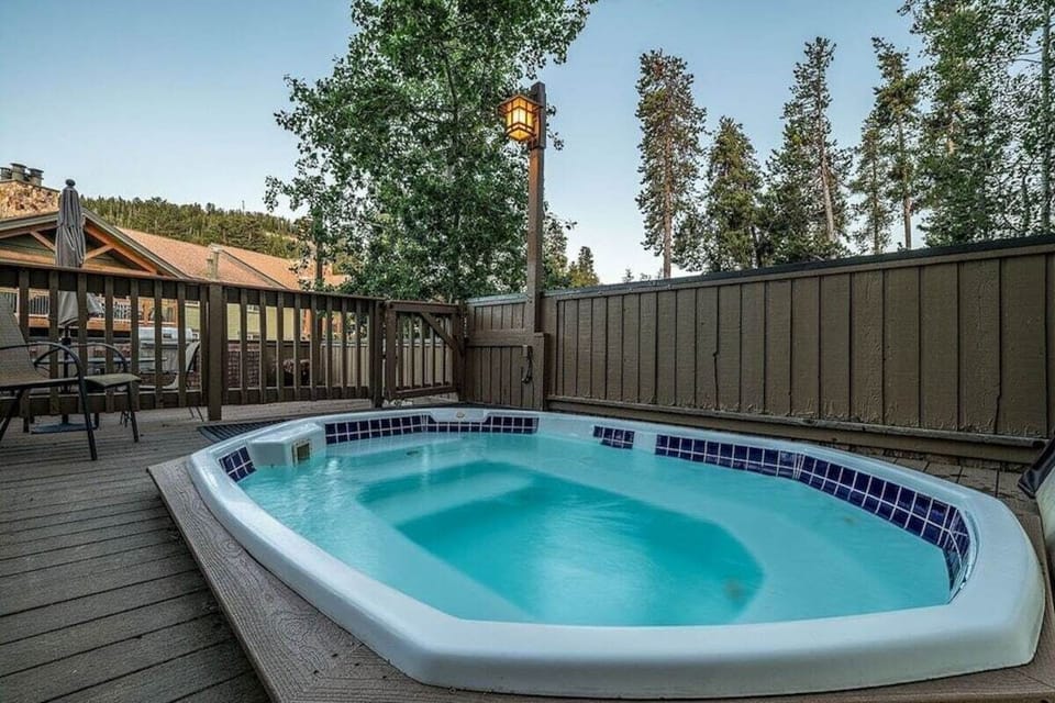 Shared hot tub