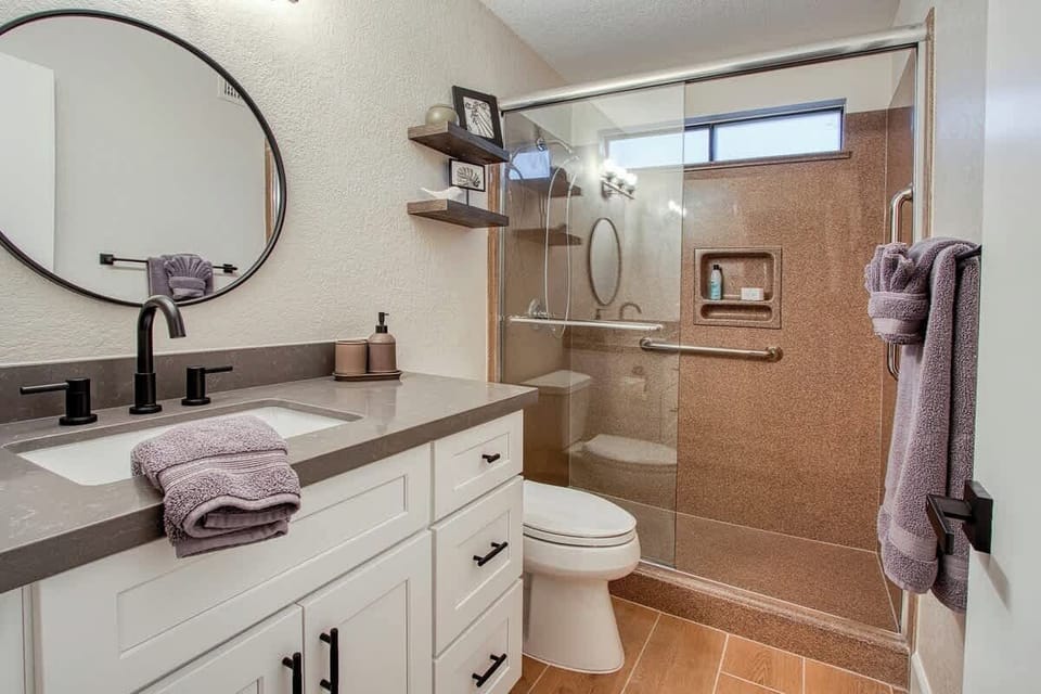 The second bathroom