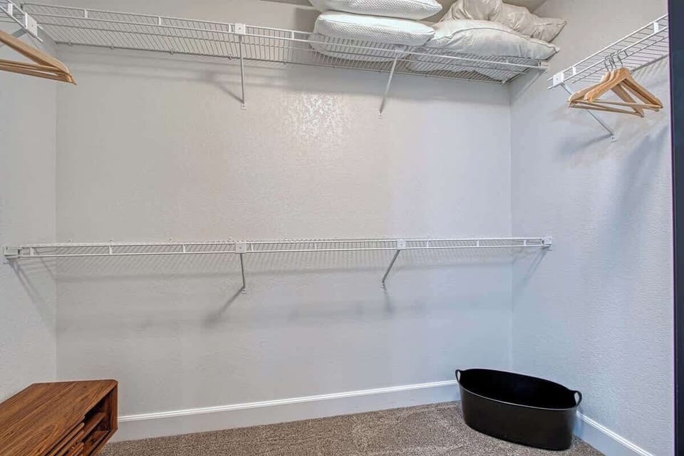 Plenty of space for storing your clothes