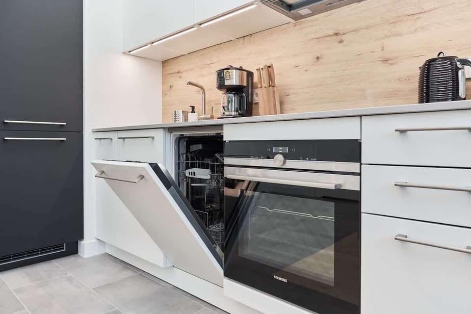 The dishwasher that ensures easy cleanup after meals.