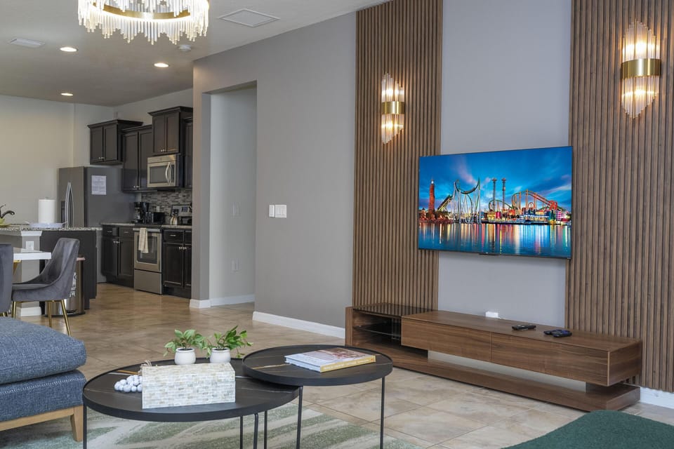 Living Room with Smart TV