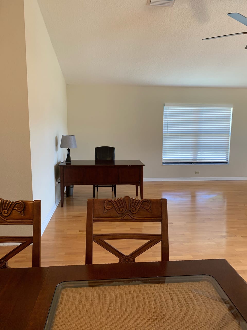 Dining area and work desk