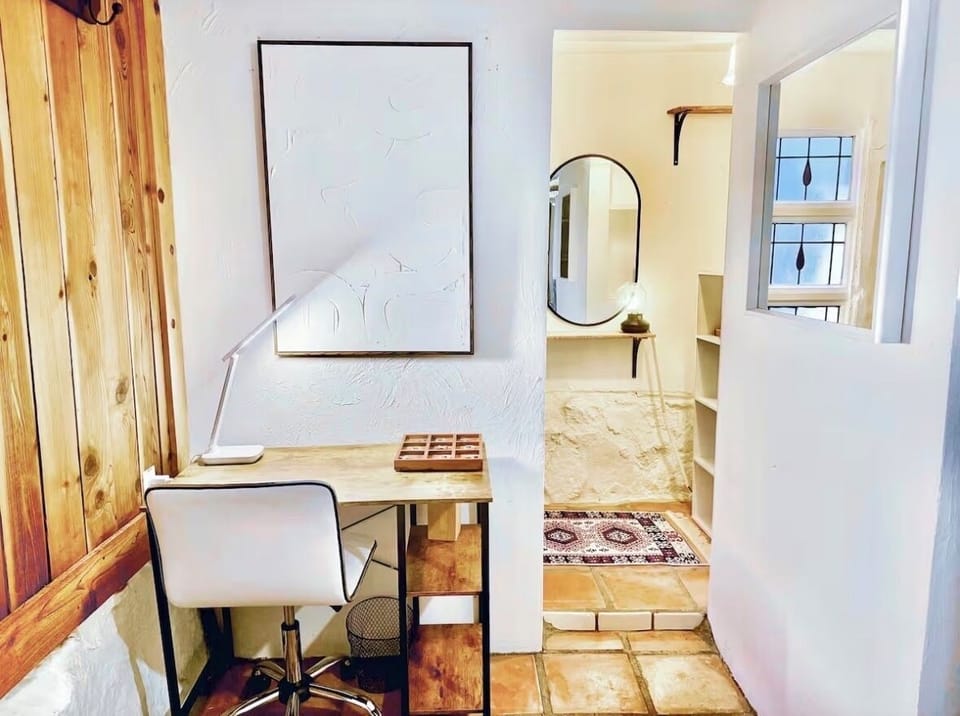 Work station with direct Ethernet & walk-in closet located in the 3rd bedroom