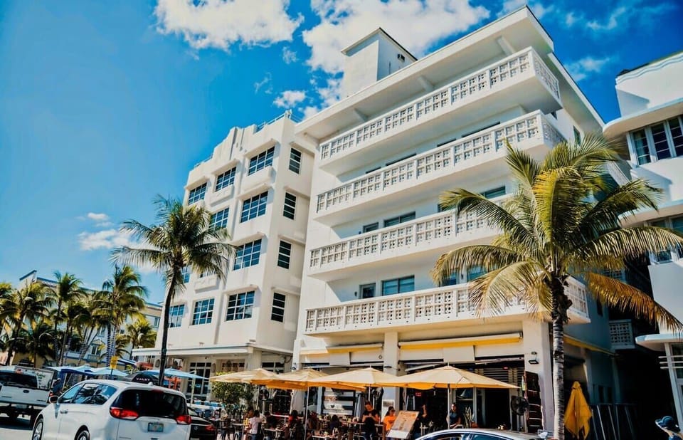 ✦Please be advised✦ this apartment is in the Condo Hotel Complex on Ocean Drive, which is occupying 5 Art déco buildings across the street from Lummus Park. The rooftop pool is located in the main building, 1052 Ocean Drive, where the reception i