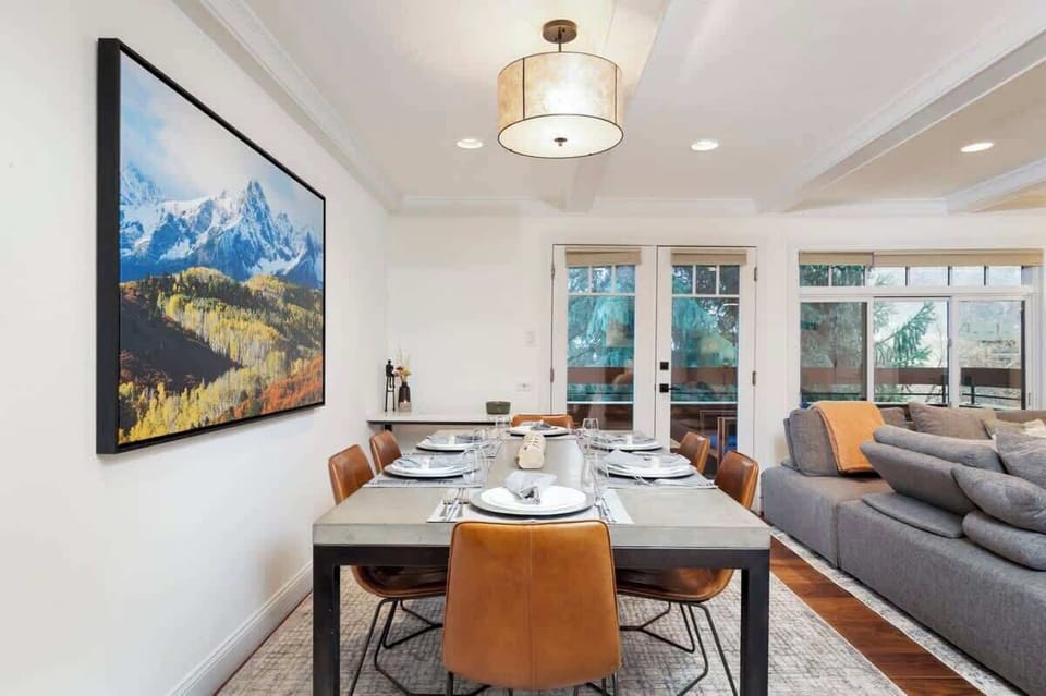 Large dining table for six
