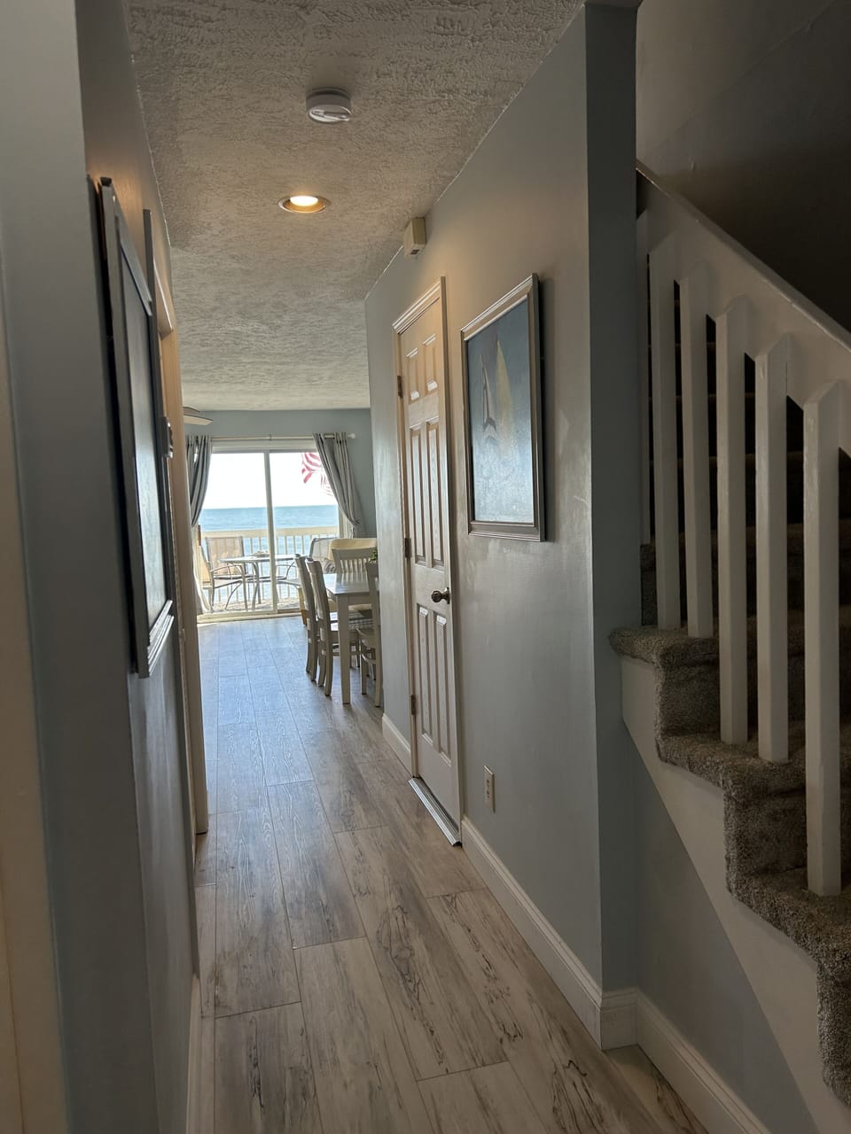 hallway looking into living area