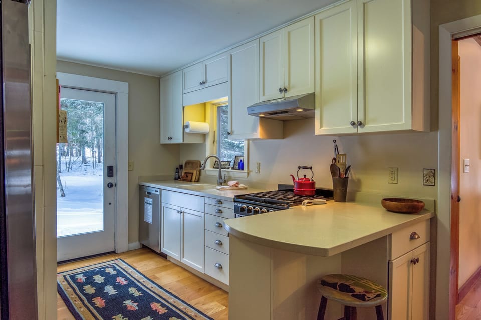 Front Door into Kitchen