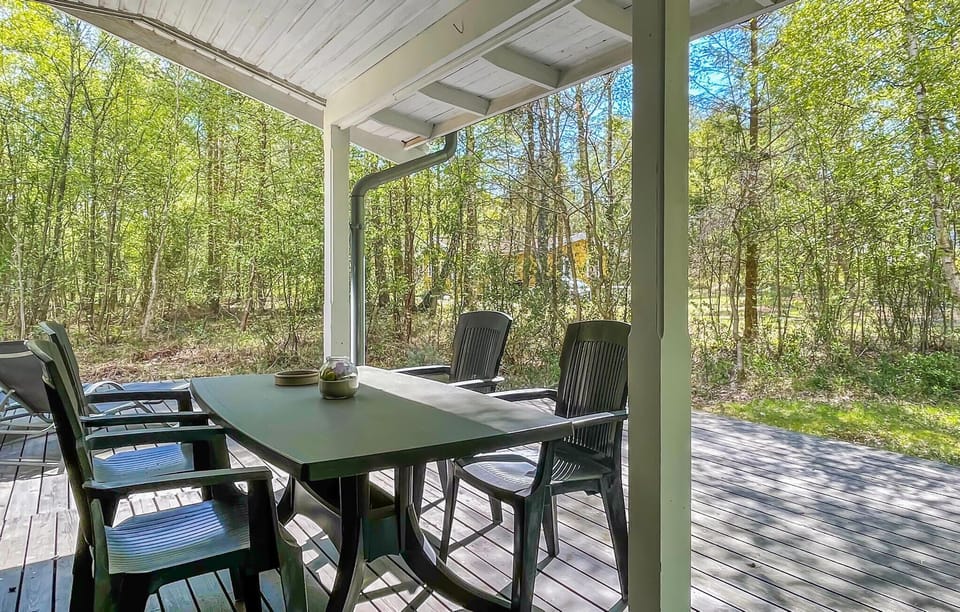 outside