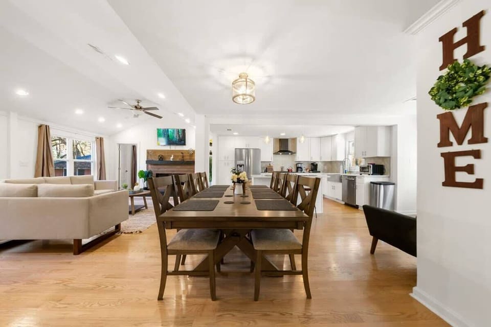 large dining table
