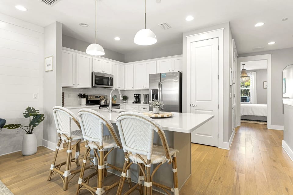 Join the chef at the kitchen counter