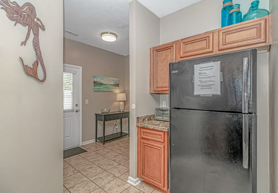 Kitchen stocked with all the cookware and utensils you need.