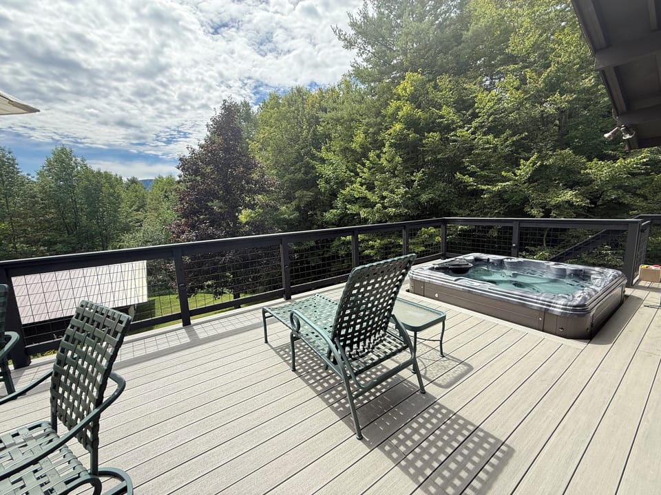 Mountain View deck