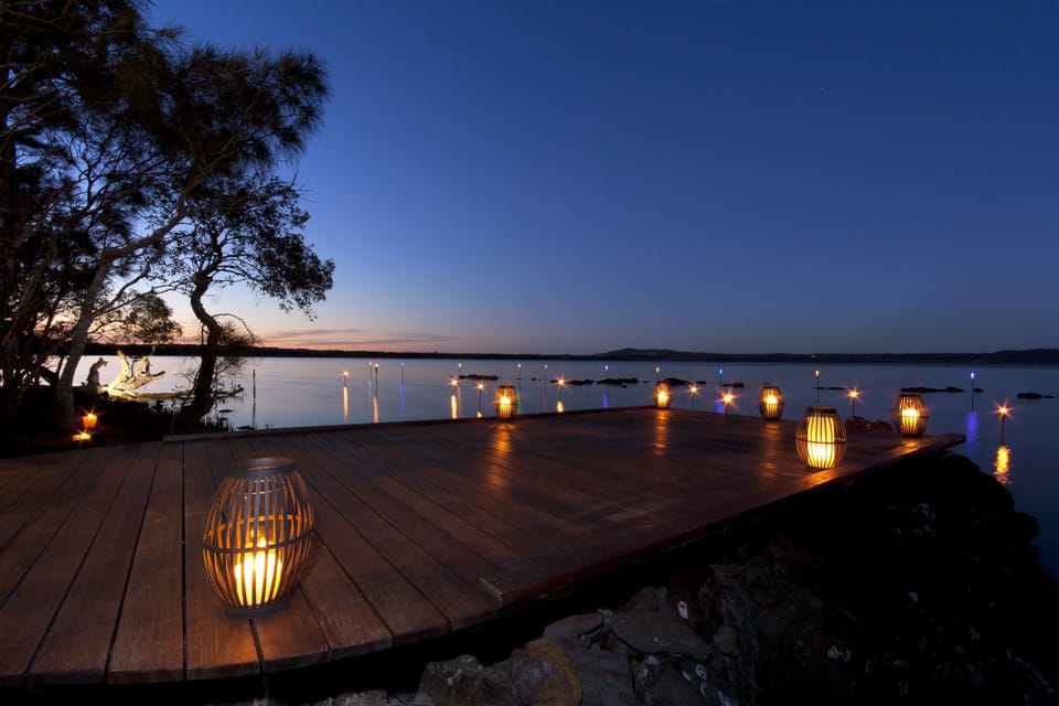 Lanterns on the lake