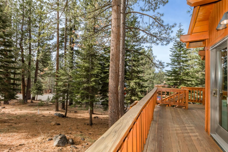 Private Deck Area Off Upstairs Master Bedroom