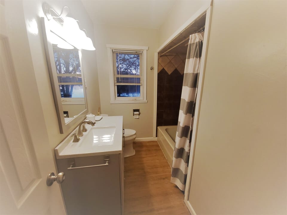full bath on the main floor