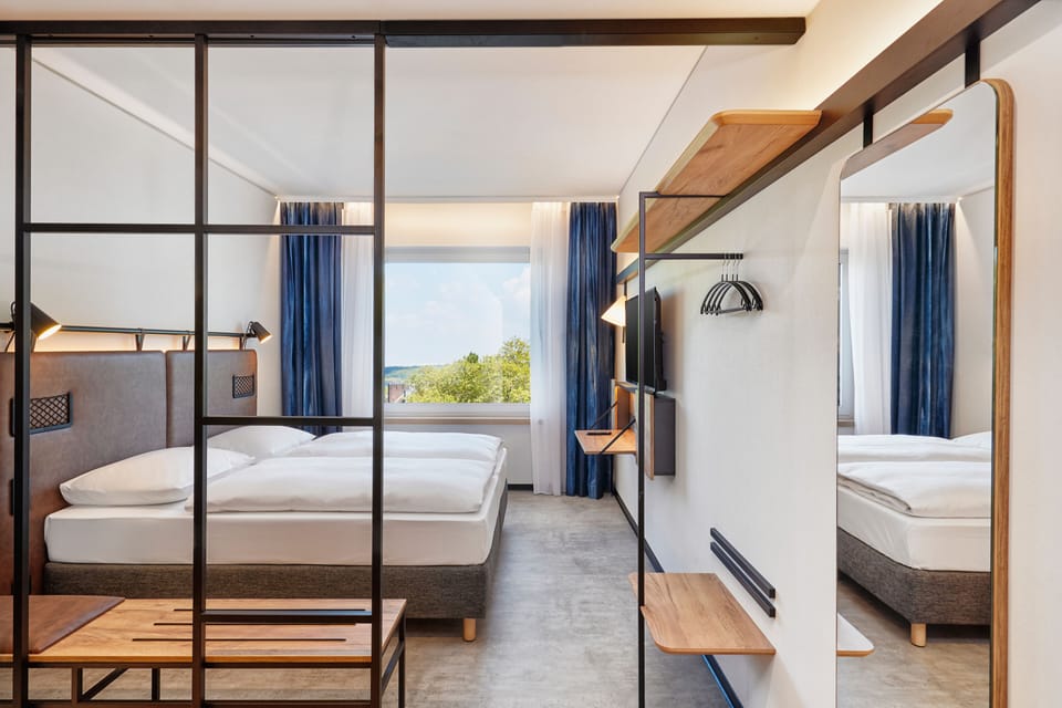 Hypo-allergenic bedding, soundproofing, free WiFi, bed sheets
