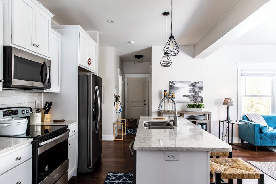 The modern kitchen – a chef's delight, ready for culinary creations