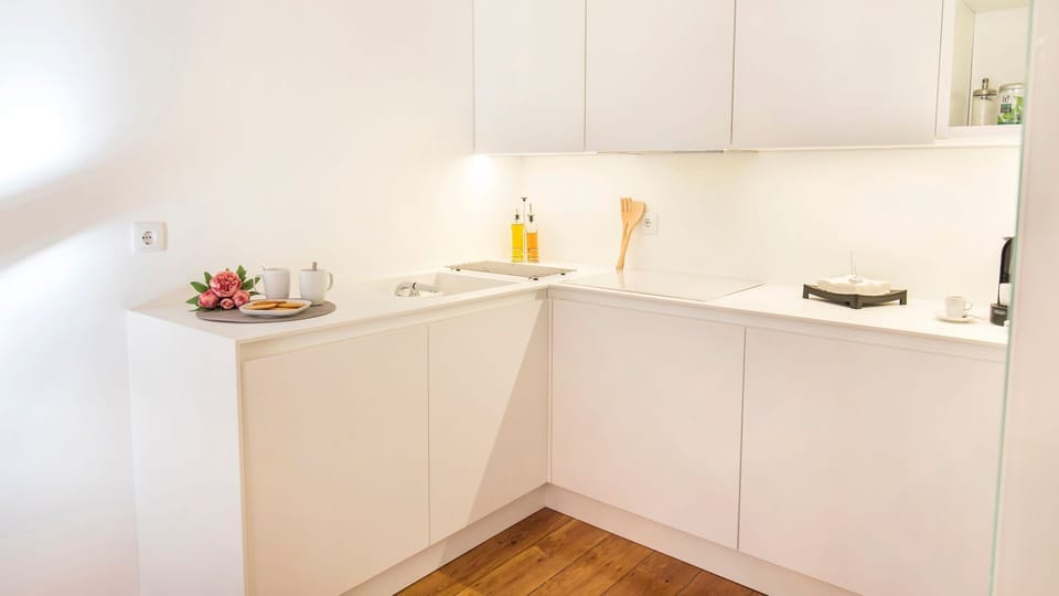 The kitchen comes fully-equipped with all the appliances you could require during your stay.