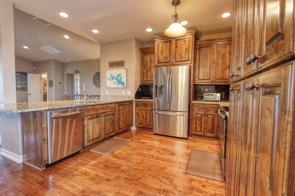Alternate view of kitchen.